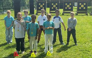Challenge des P'tits Bouts du 9 mai: nos jeunes archers à l'honneur