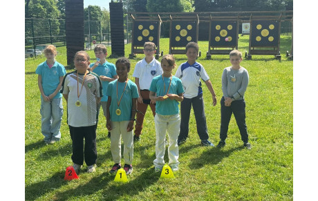 Challenge des P'tits Bouts du 9 mai: nos jeunes archers à l'honneur